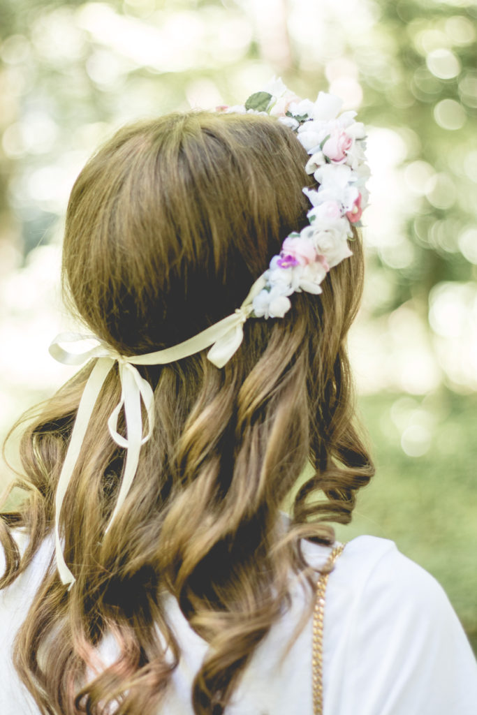 Love My Cotton USA | Simple Shirt, Flower Crown & Denims