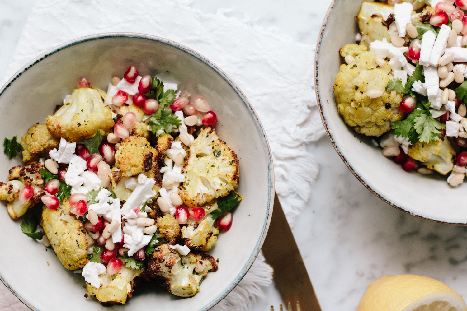 Rezept für Gegrillter Karfiol 