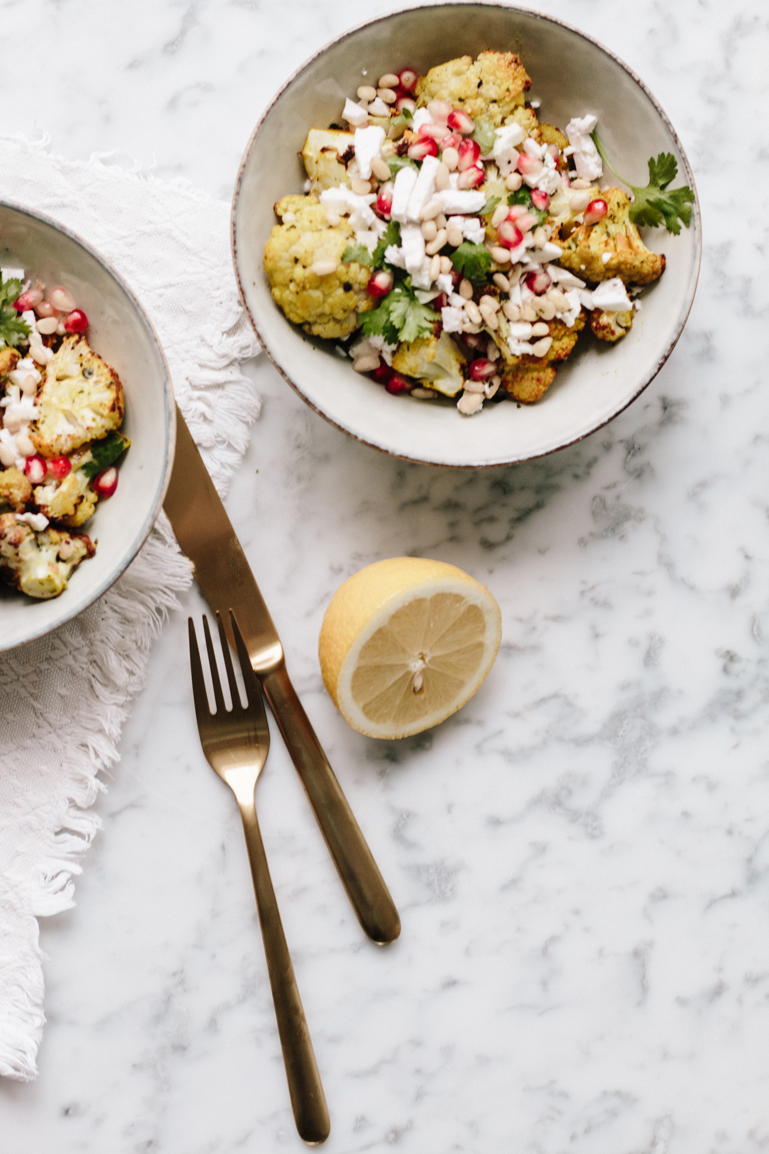 Rezept für Gegrillter Karfiol 